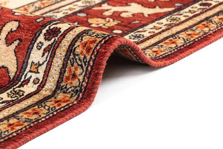 7' 11 x 11' 6 Hand Knotted Luribaft Rug