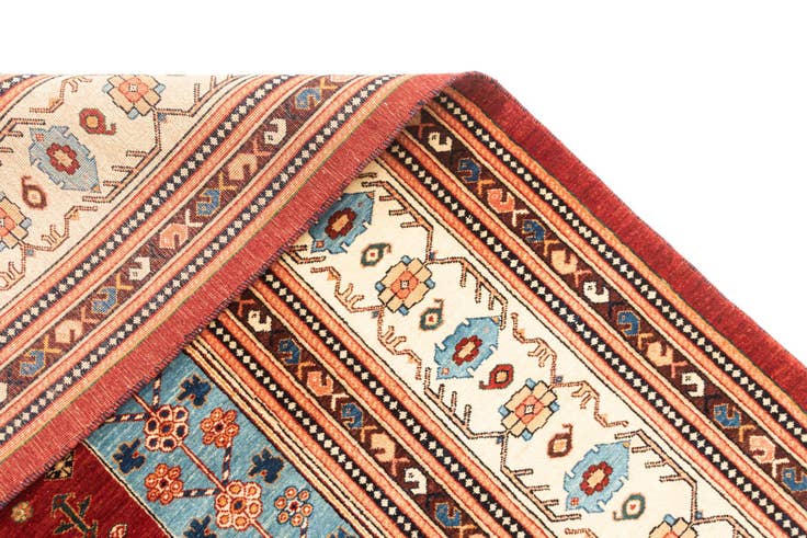 Detail image of 8' 4 x 11' Hand Knotted Luribaft Rug