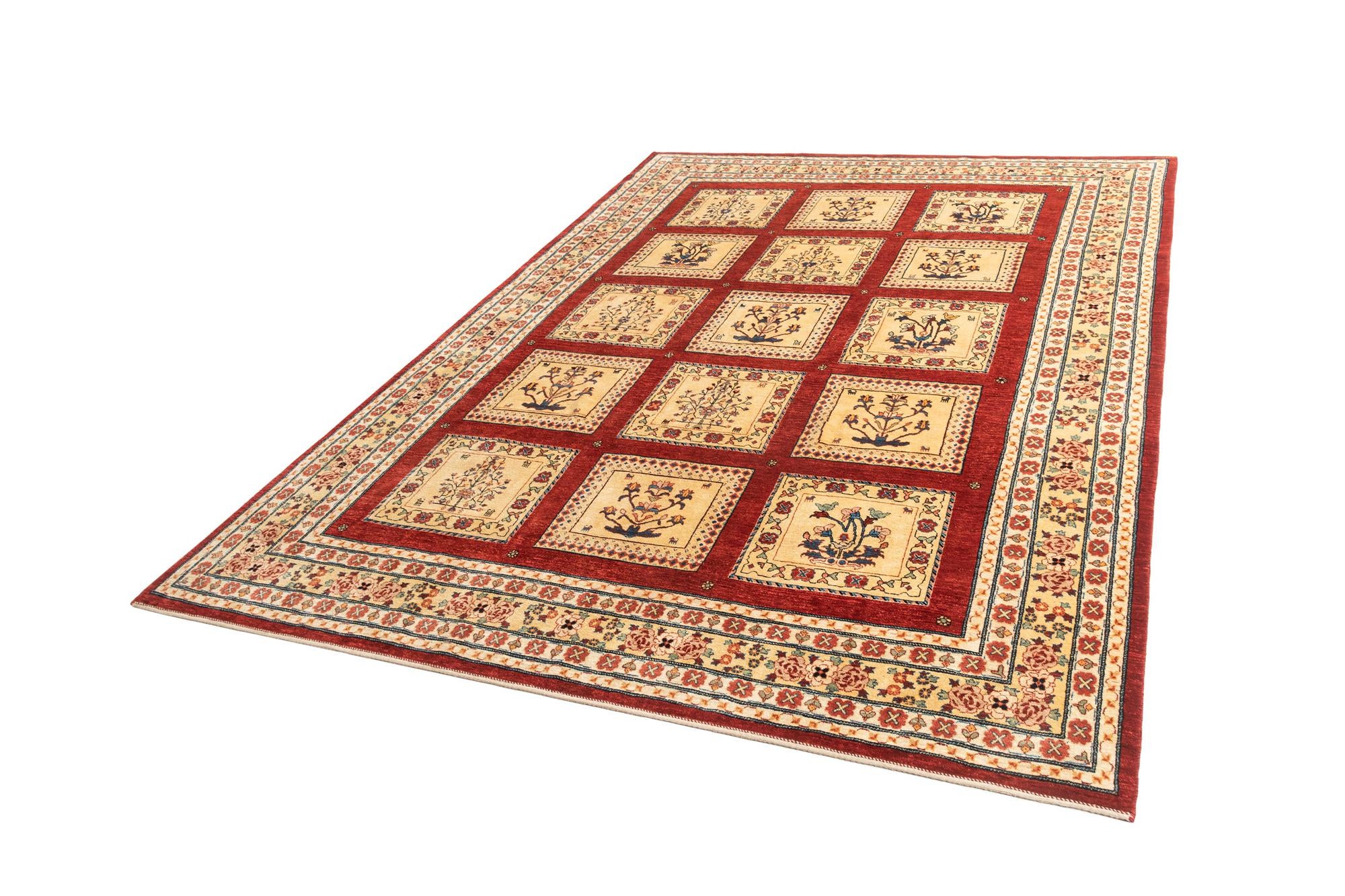 8' 5 x 11' 5 Hand Knotted Luribaft Rug