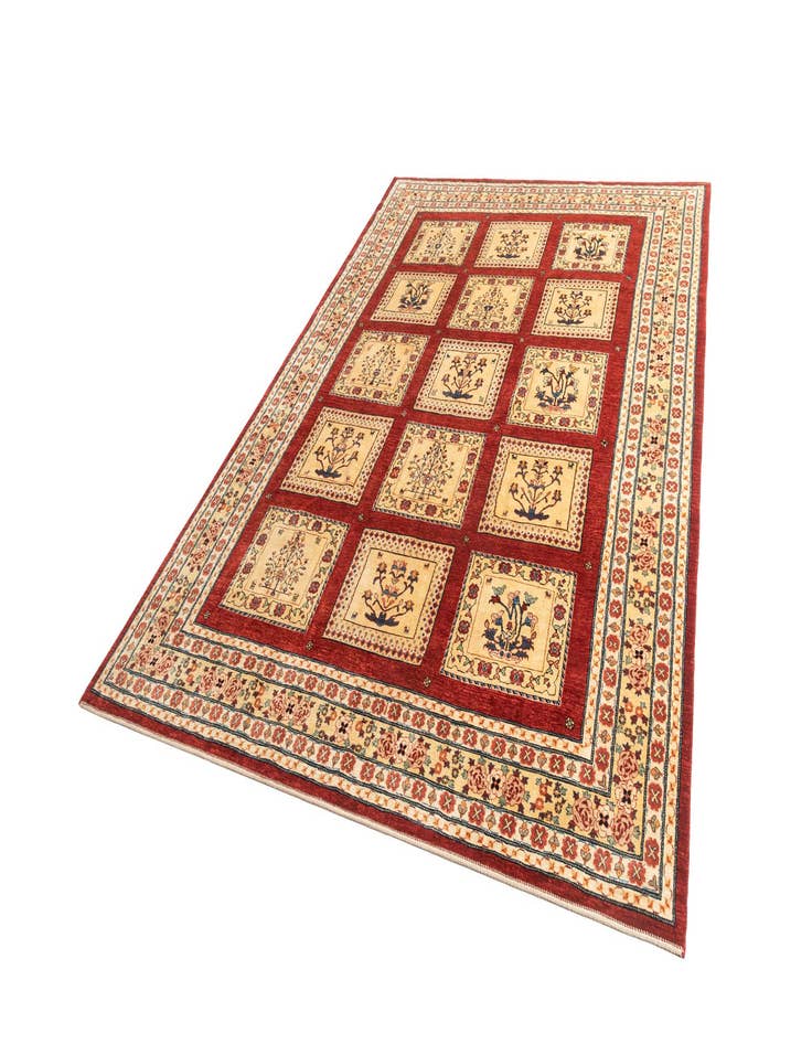 Detail image of 8' 5 x 11' 5 Hand Knotted Luribaft Rug