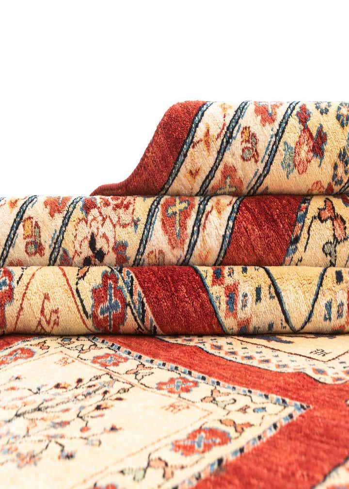 8' 5 x 11' 5 Hand Knotted Luribaft Rug