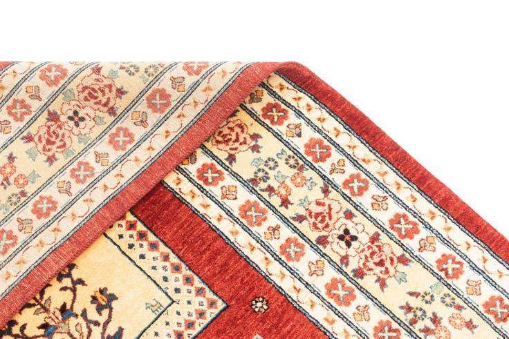 Detail image of 8' 5 x 11' 5 Hand Knotted Luribaft Rug