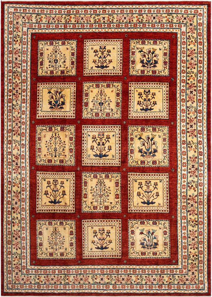 8' 5 x 11' 5 Hand Knotted Luribaft Rug