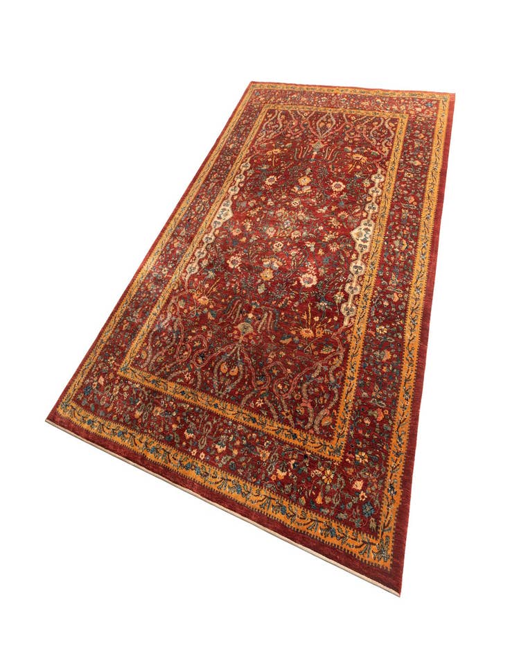 Detail image of 8' 2 x 11' 6 Hand Knotted Luribaft Rug