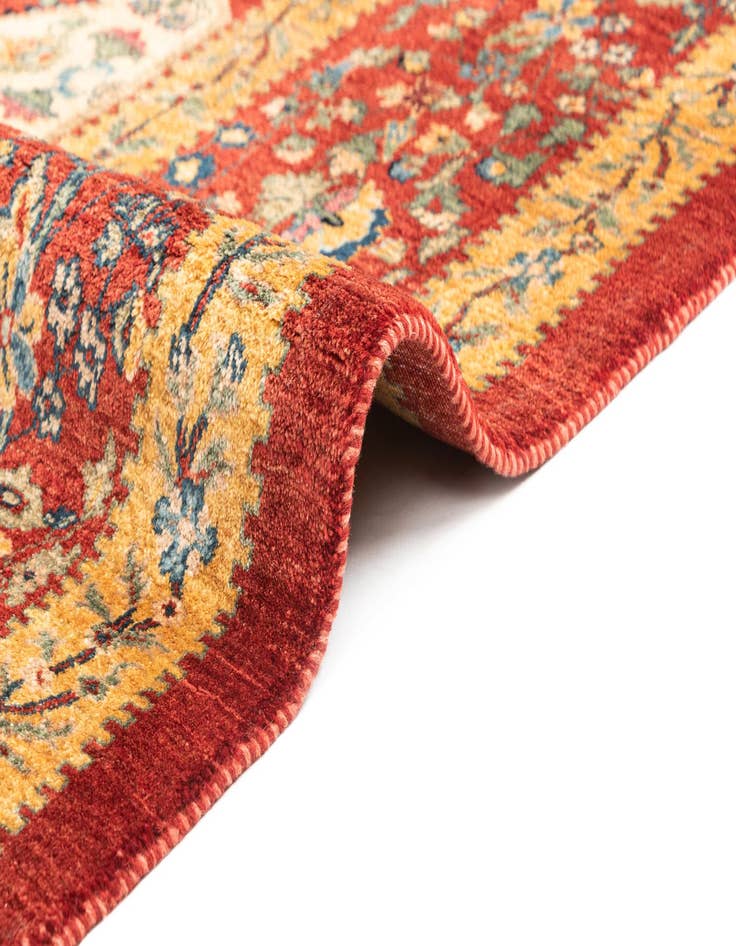 Detail image of 8' 2 x 11' 6 Hand Knotted Luribaft Rug