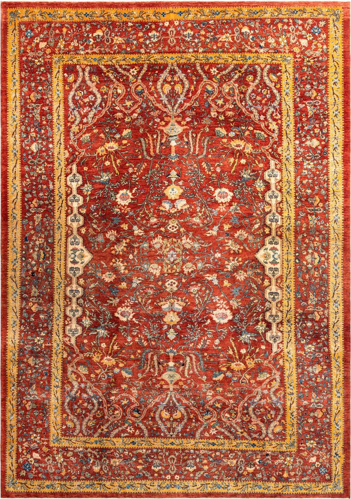 8' 2 x 11' 6 Hand Knotted Luribaft Rug