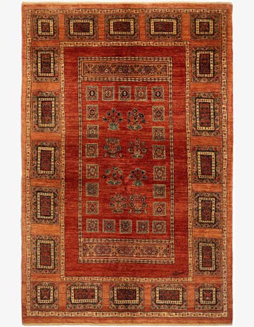 4' 8 x 7' 3 Luribaft Wool Rug