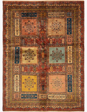 4' 11 x 6' 8 Luribaft Wool Rug