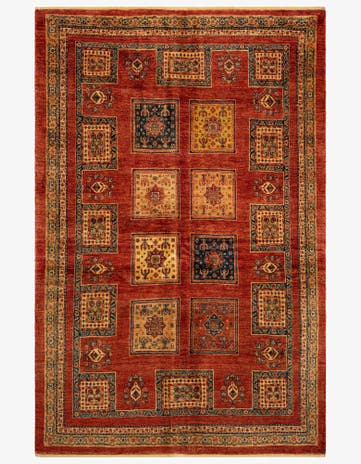 4' 11 x 7' 5 Luribaft Wool Rug
