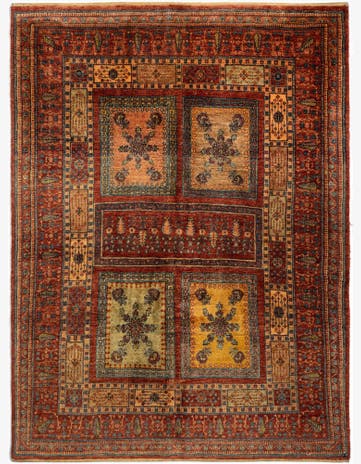 4' 11 x 6' 5 Luribaft Wool Rug