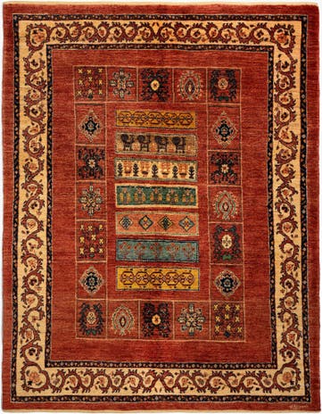 5' x 6' 6 Luribaft Wool Rug