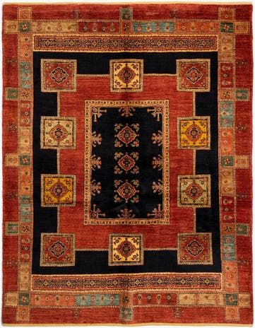 5' 1 x 6' 6 Luribaft Wool Rug