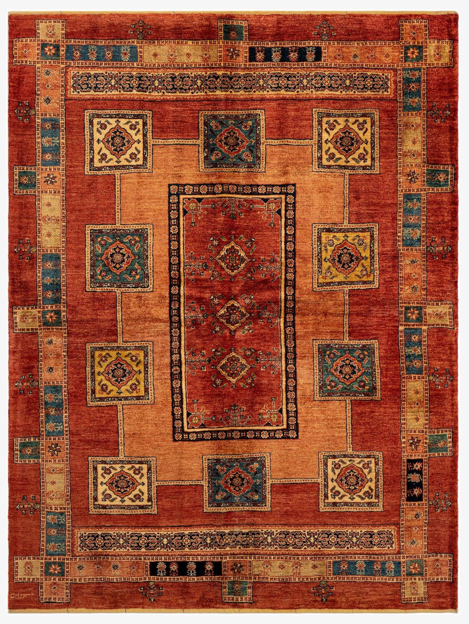 5' 8 x 7' 5 Luribaft Wool Rug