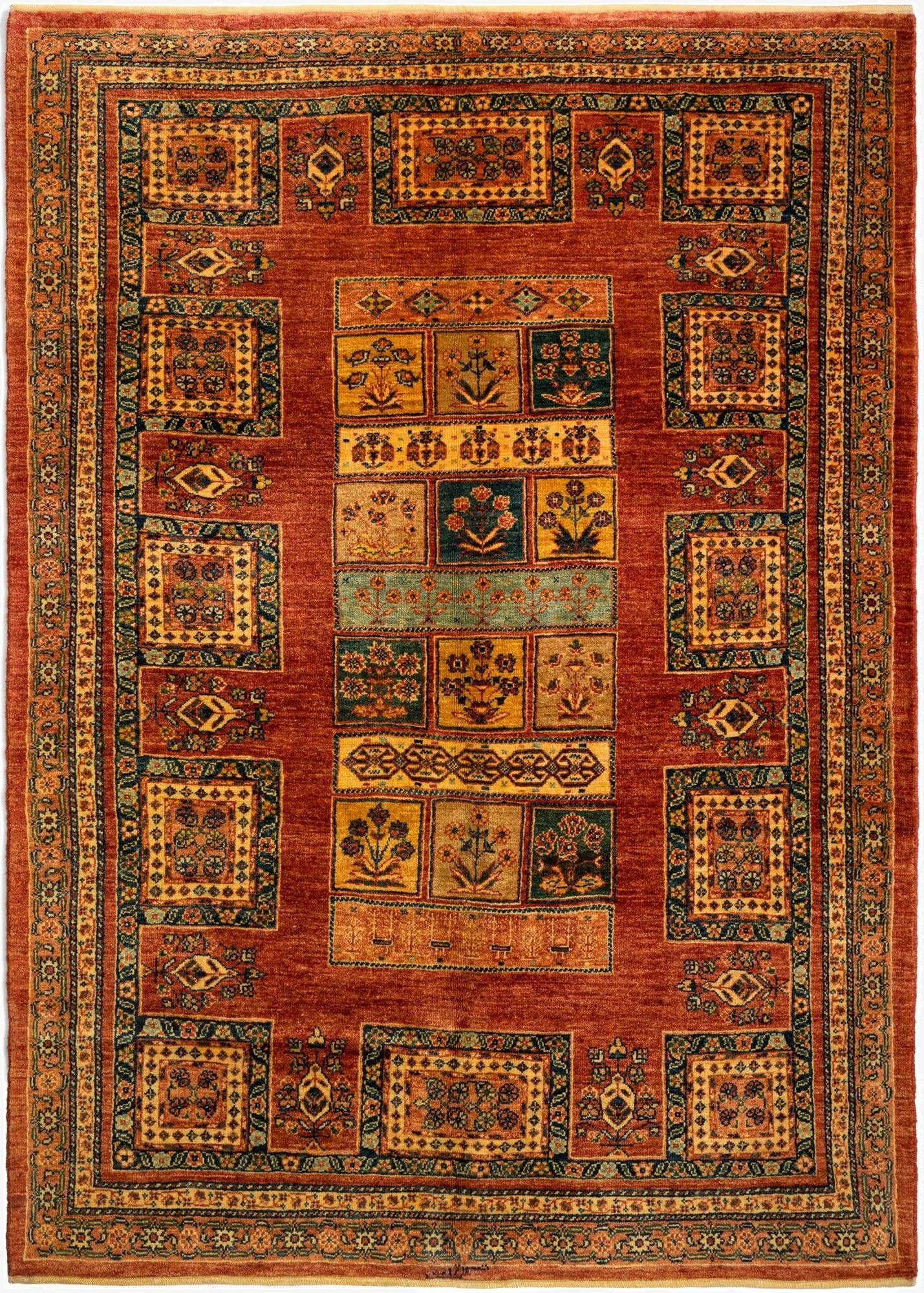 4' 11 x 6' 11 Luribaft Wool Rug