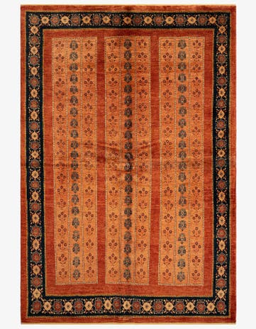 5' 4 x 7' 9 Luribaft Wool Rug