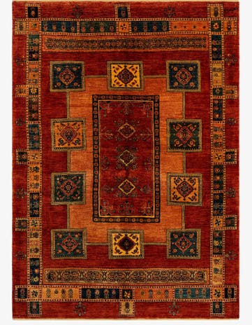5' 9 x 7' 9 Luribaft Wool Rug