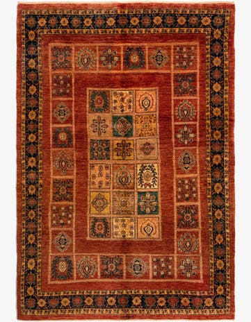4' 9 x 6' 11 Luribaft Wool Rug