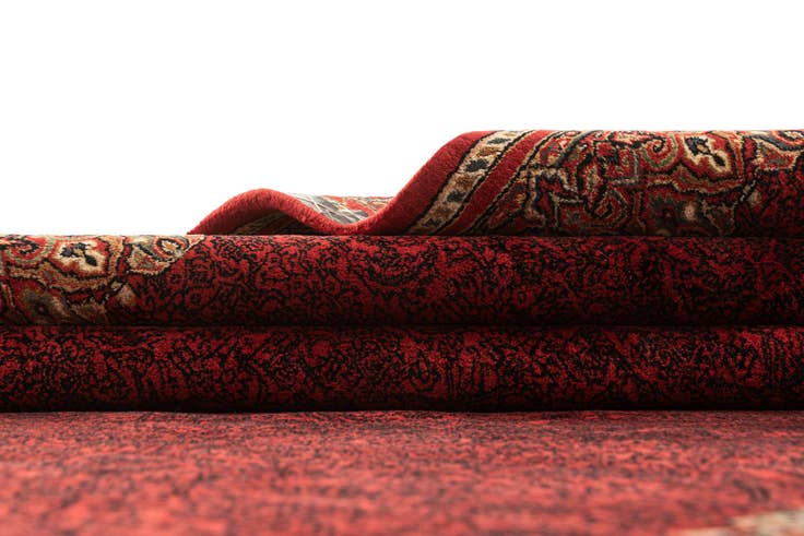 Detail image of 6' 8 x 9' 7 Hand Knotted Mahal Wool Rug