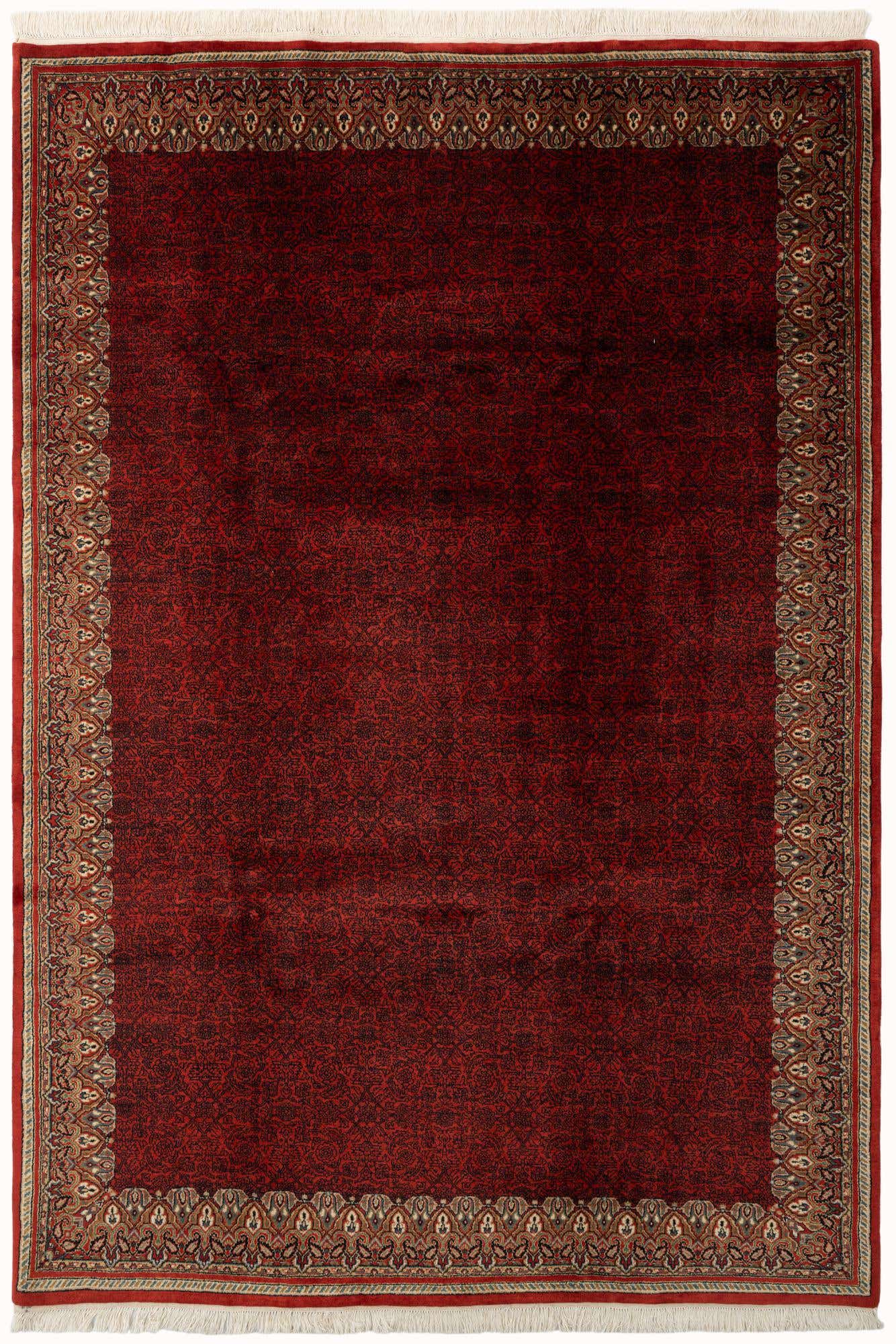6' 8 x 9' 7 Hand Knotted Mahal Wool Rug