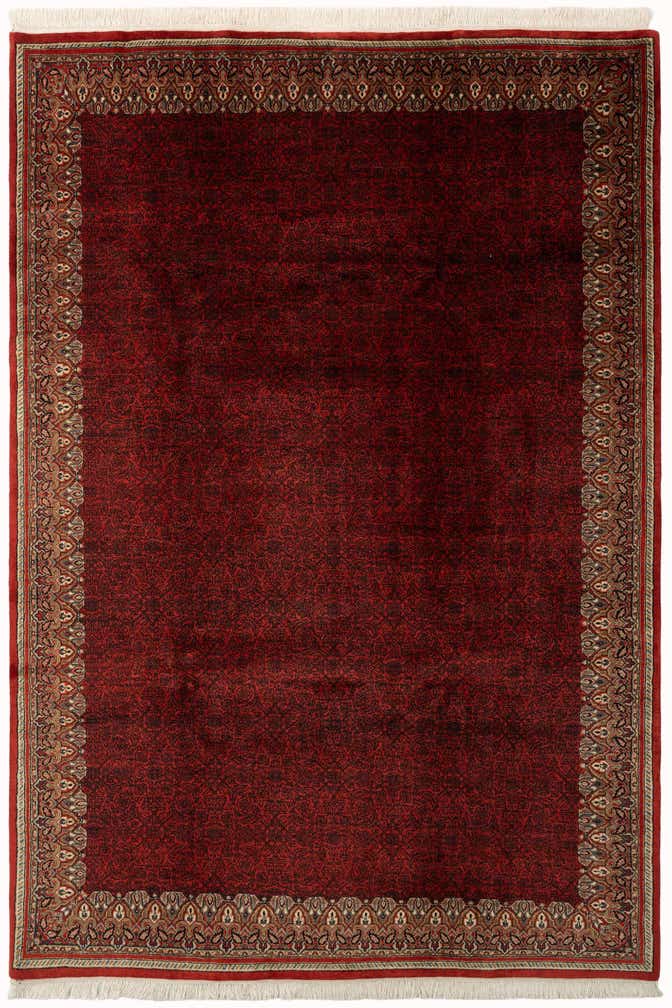 6' 8 x 9' 7 Hand Knotted Mahal Wool Rug