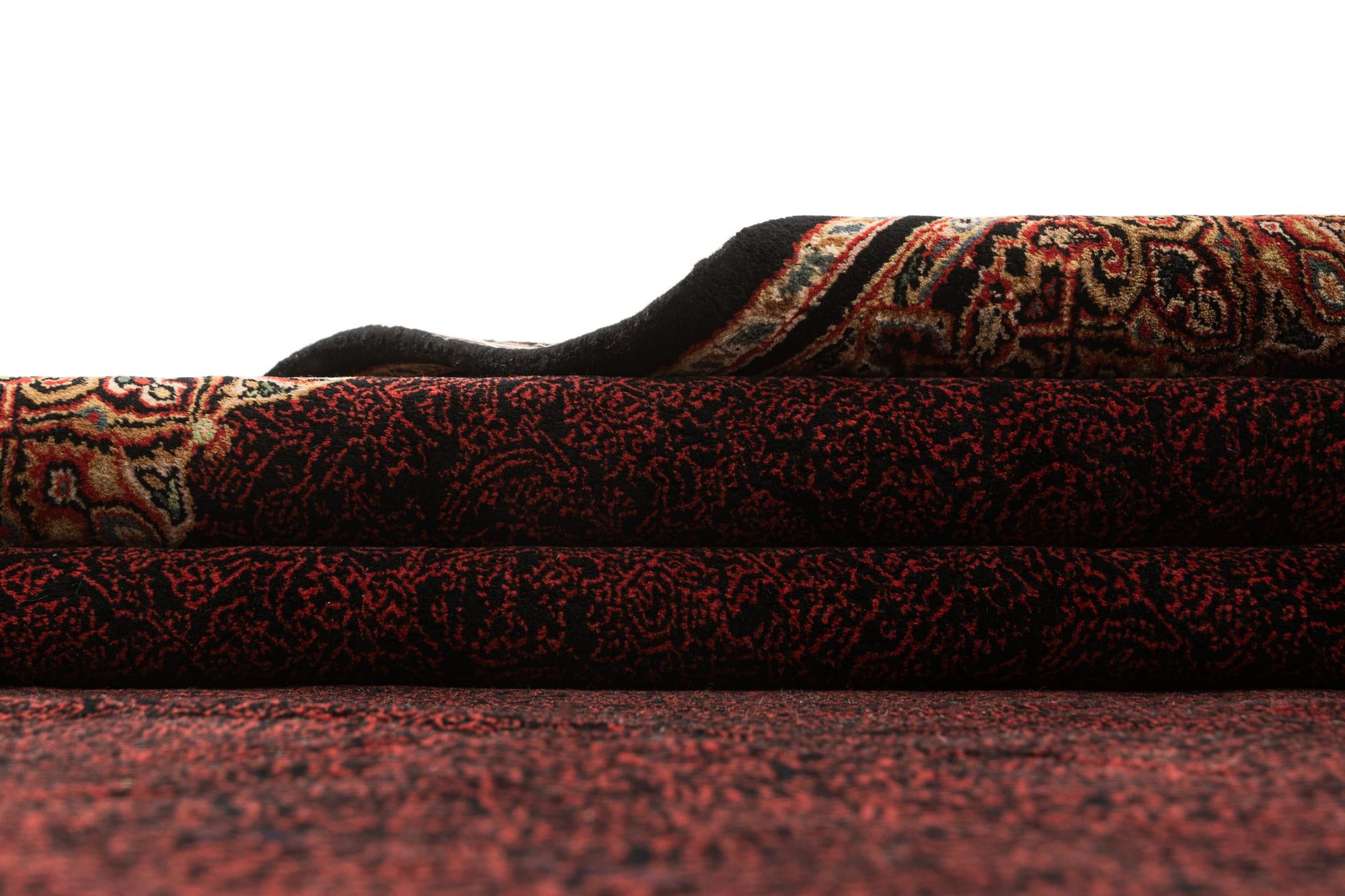 6' 4 x 9' 8 Hand Knotted Mahal Oriental Wool Rug