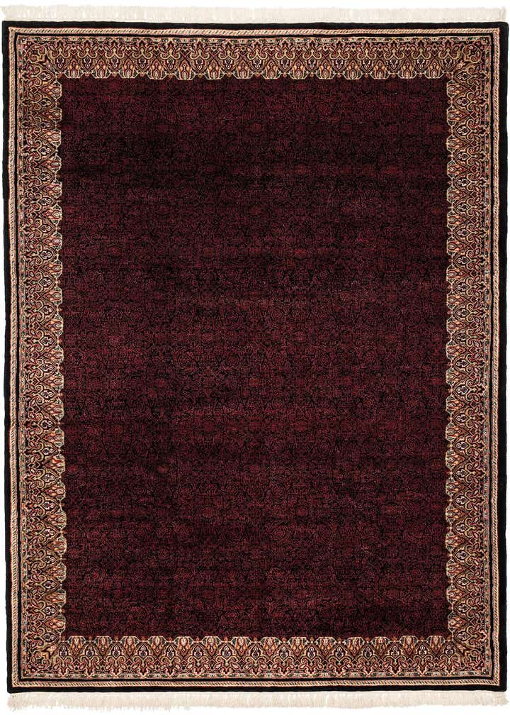 6' 4 x 9' 8 Hand Knotted Mahal Oriental Wool Rug