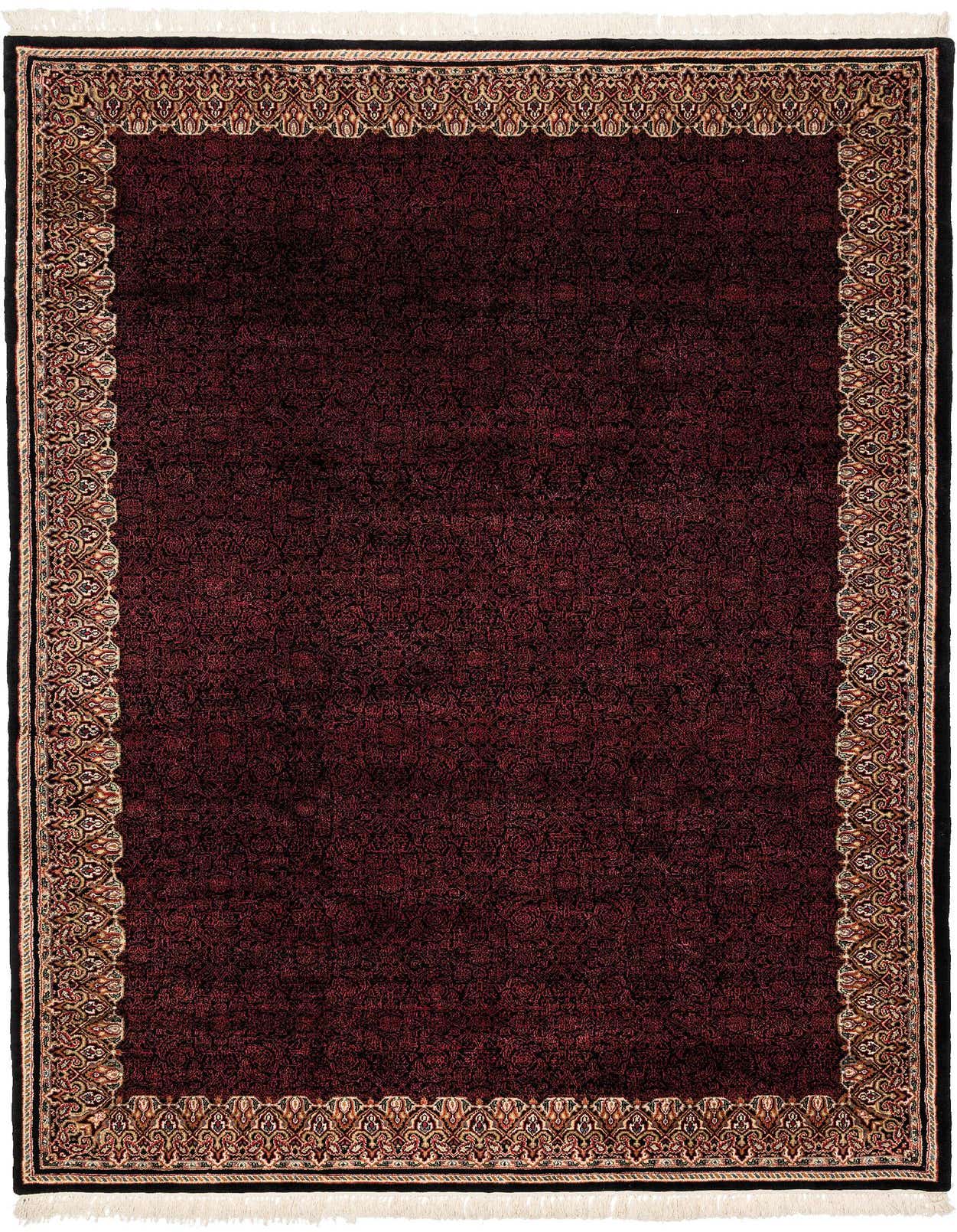 6' 4 x 9' 8 Hand Knotted Mahal Oriental Wool Rug