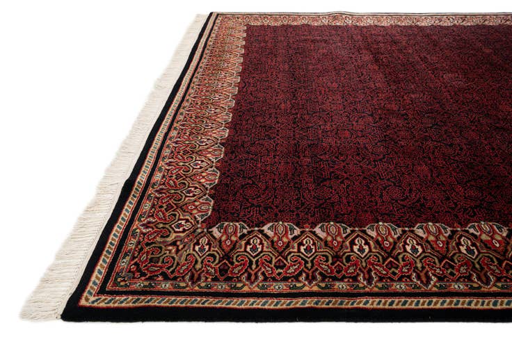 Detail image of 6' 8 x 9' 7 Hand Knotted Mahal Oriental Wool Rug
