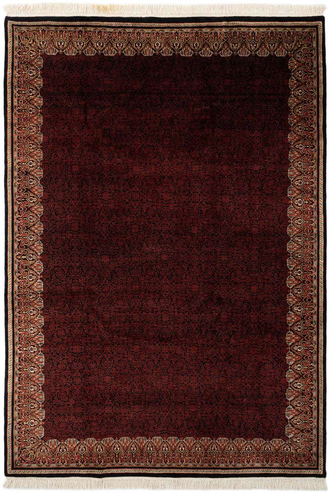6' 8 x 9' 7 Hand Knotted Mahal Oriental Wool Rug