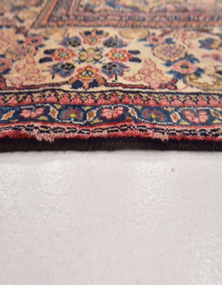 Detail image of 10' x 13' 7 Hand Knotted Mahal Persian Wool Rug