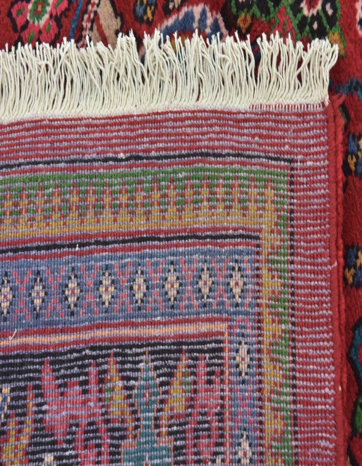 Detail image of 8' 10 x 12' Hand Knotted Mahal Persian Wool Rug