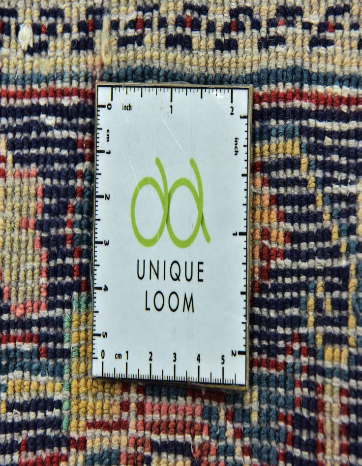 Detail image of 10' x 13' 5 Hand Knotted Mahal Persian Wool Rug