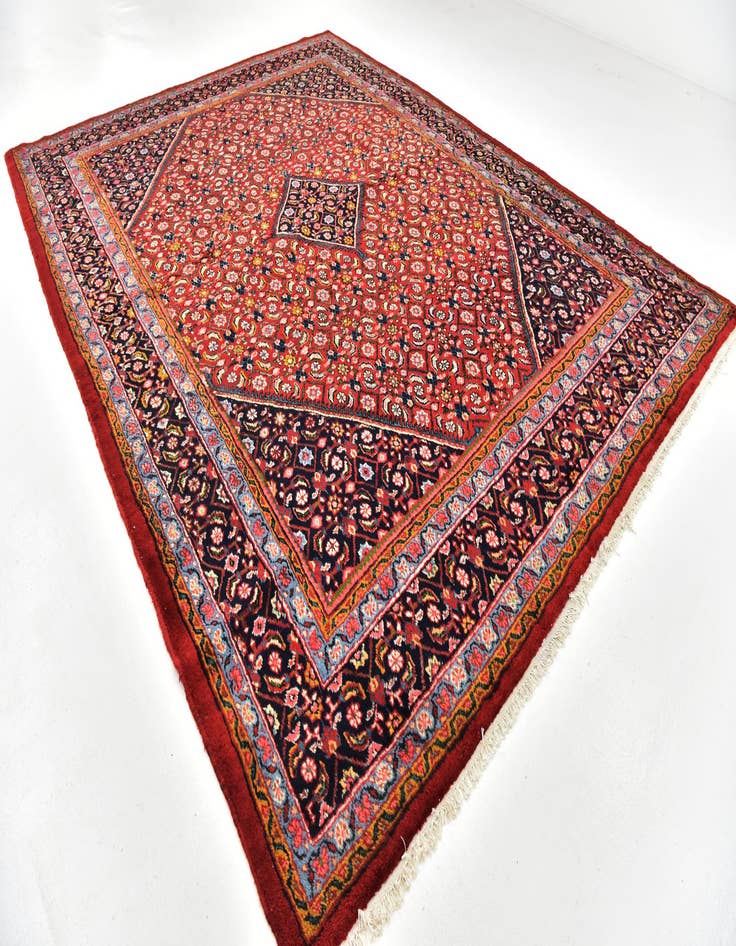 Detail image of 9' 8 x 12' 10 Hand Knotted Mahal Persian Wool Rug