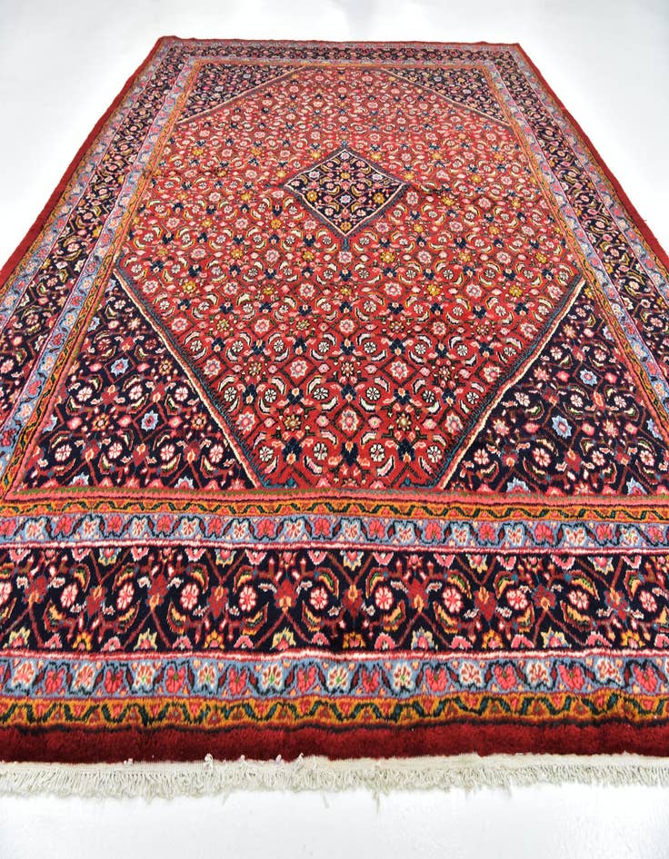 Detail image of 9' 8 x 12' 10 Hand Knotted Mahal Persian Wool Rug