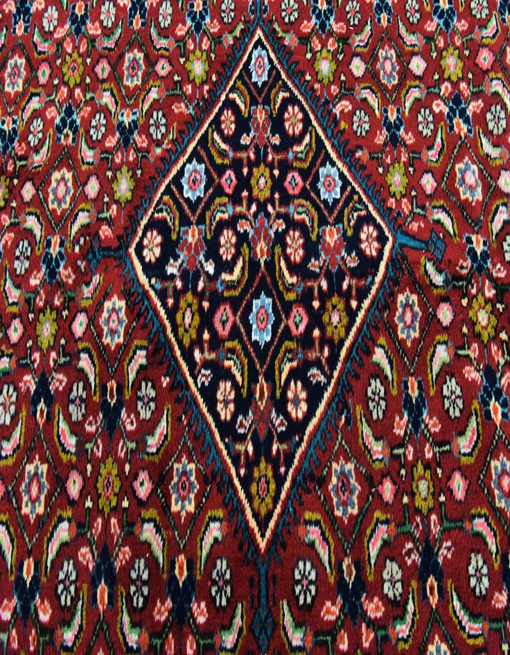 Detail image of 9' 8 x 12' 10 Hand Knotted Mahal Persian Wool Rug