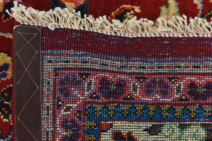 9' 8 x 13' 3 Hand Knotted Mahal Persian Wool Rug