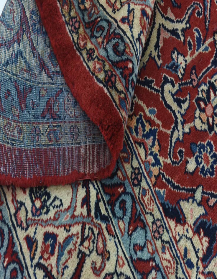 Detail image of 10' 4 x 13' 3  Hand Knotted Mahal Persian Wool Rug