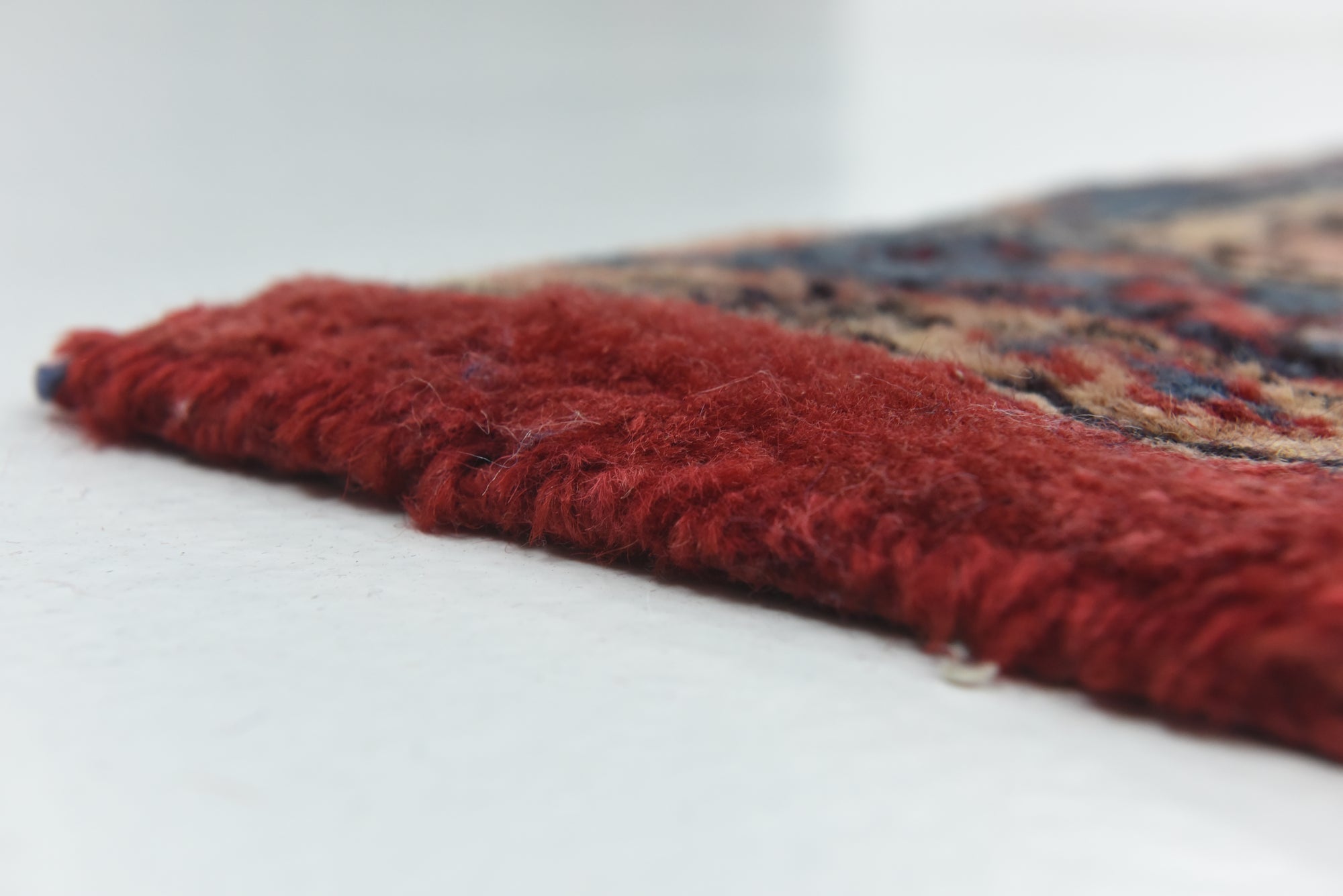 10' 4 x 13' 3 Hand Knotted Mahal Persian Wool Rug