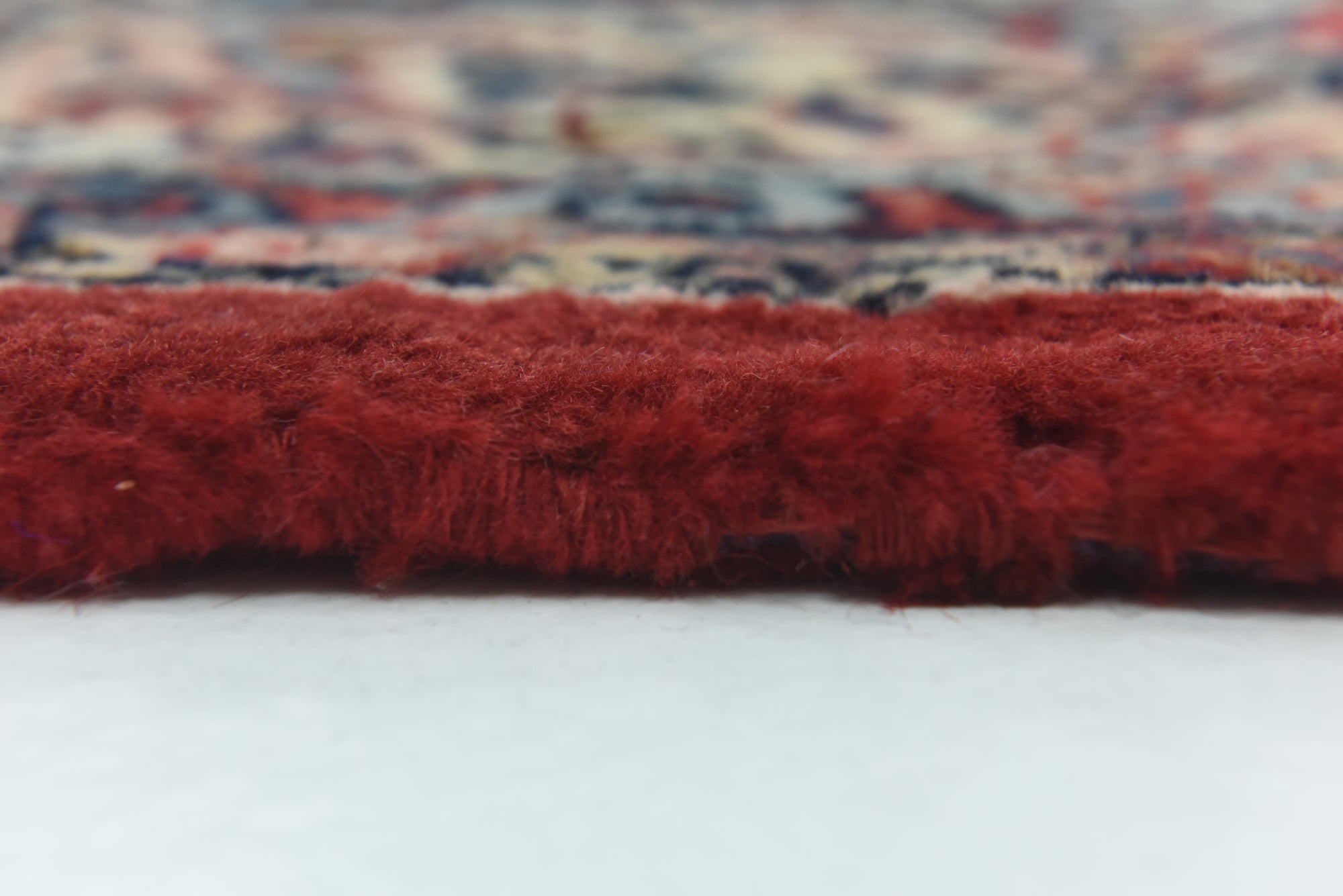 10' 4 x 13' 3 Hand Knotted Mahal Persian Wool Rug