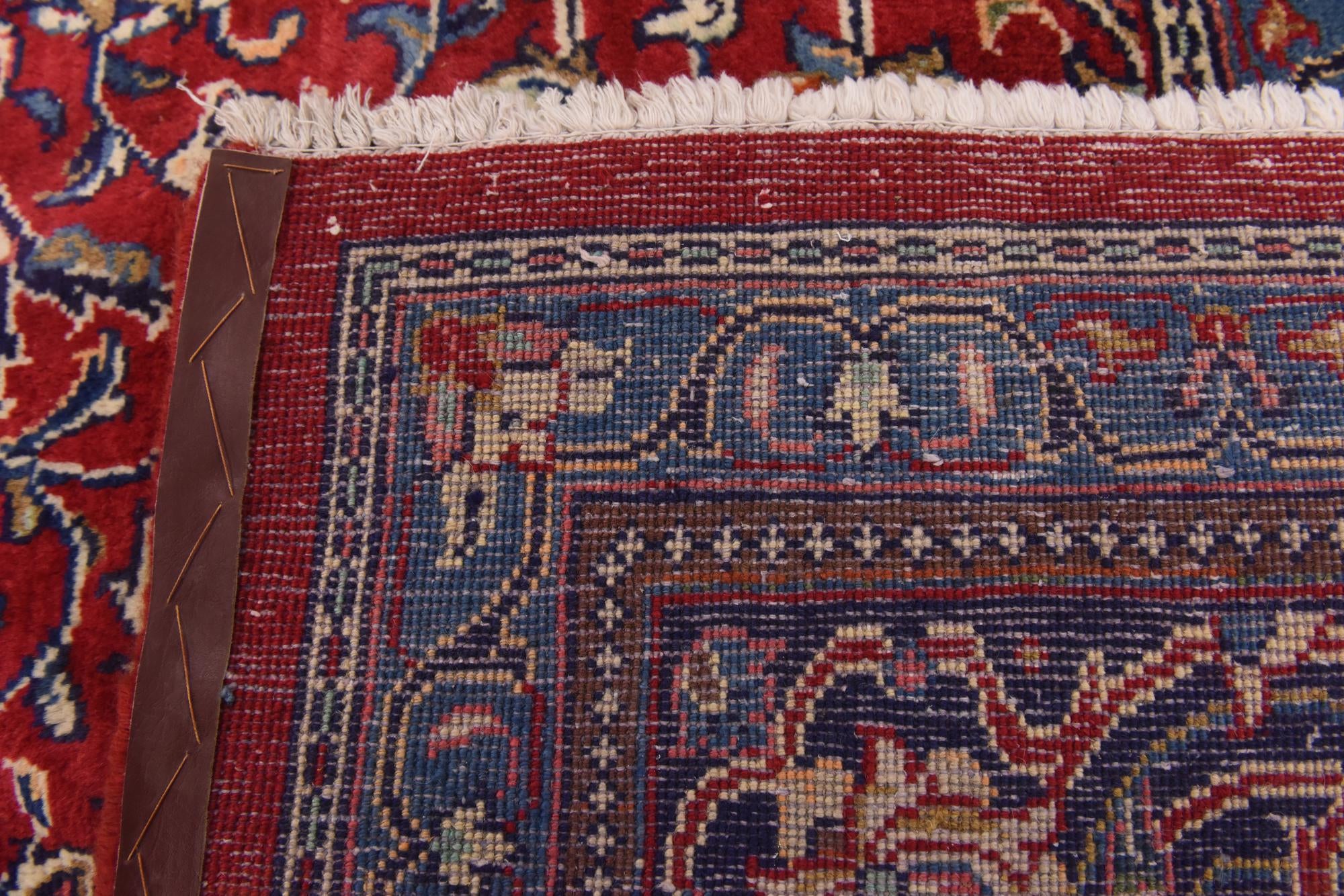 9' 9 x 13' 8 Hand Knotted Mahal Persian Wool Rug