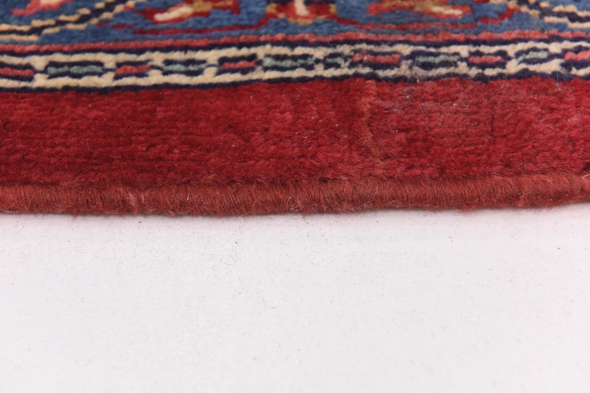 9' 9 x 13' 8 Hand Knotted Mahal Persian Wool Rug