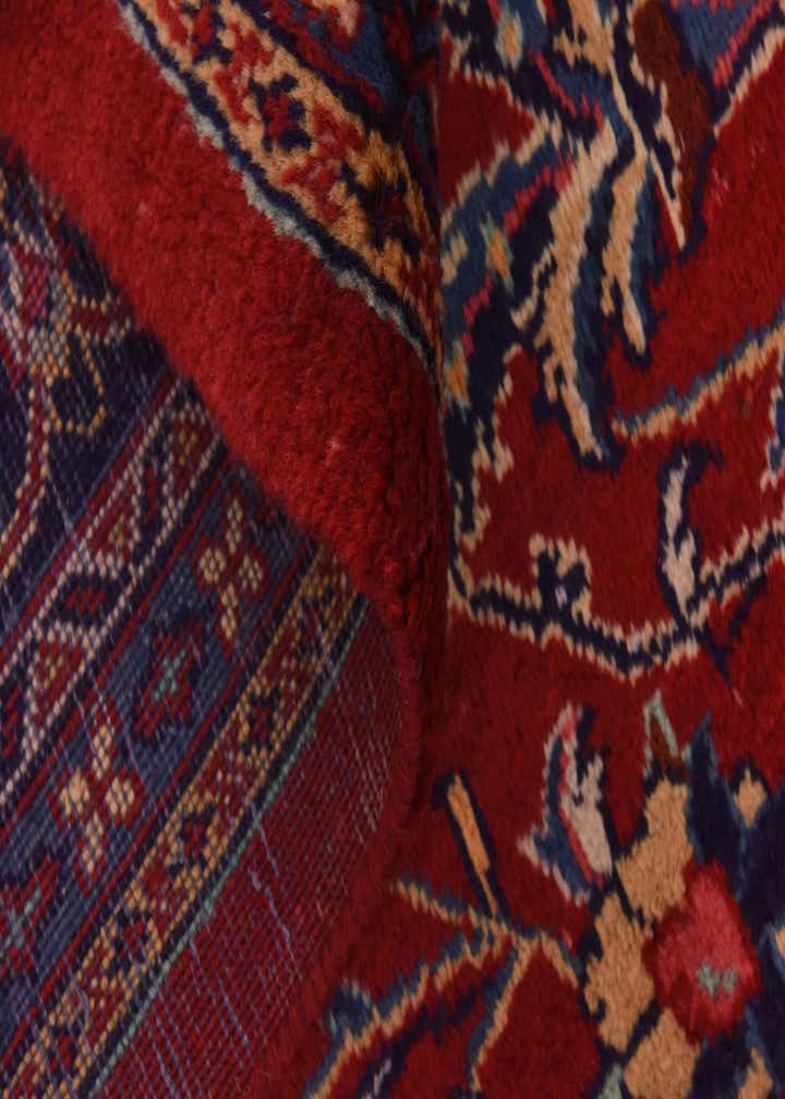 9' 6 x 12' 9 Hand Knotted Mahal Persian Wool Rug