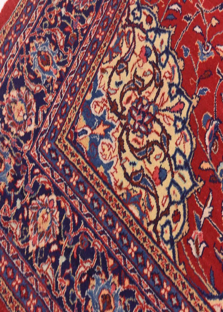 9' 6 x 12' 9 Hand Knotted Mahal Persian Wool Rug