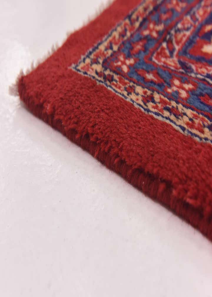 9' 6 x 12' 9 Hand Knotted Mahal Persian Wool Rug