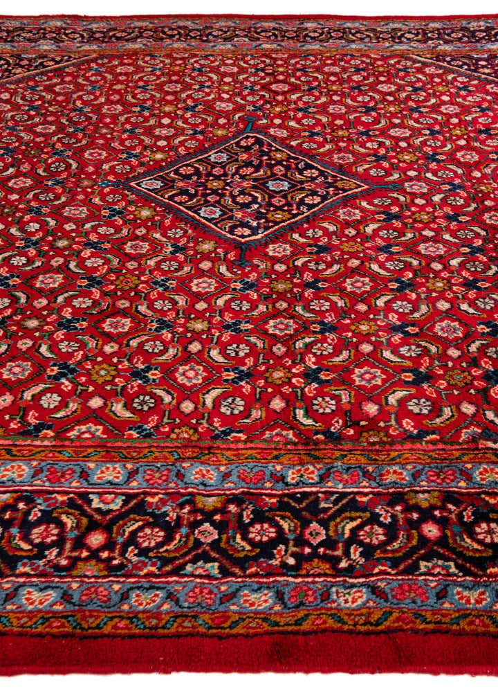 9' 8 x 12' 10 Hand Knotted Mahal Persian Wool Rug
