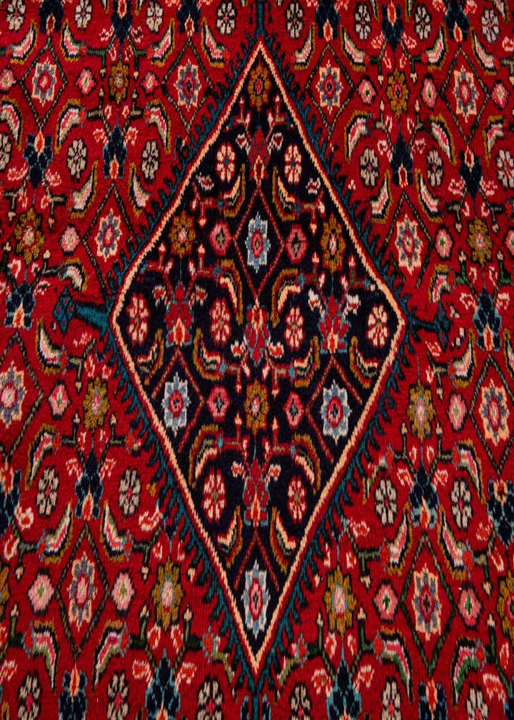 9' 8 x 12' 10 Hand Knotted Mahal Persian Wool Rug