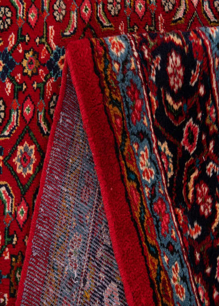 9' 8 x 12' 10 Hand Knotted Mahal Persian Wool Rug