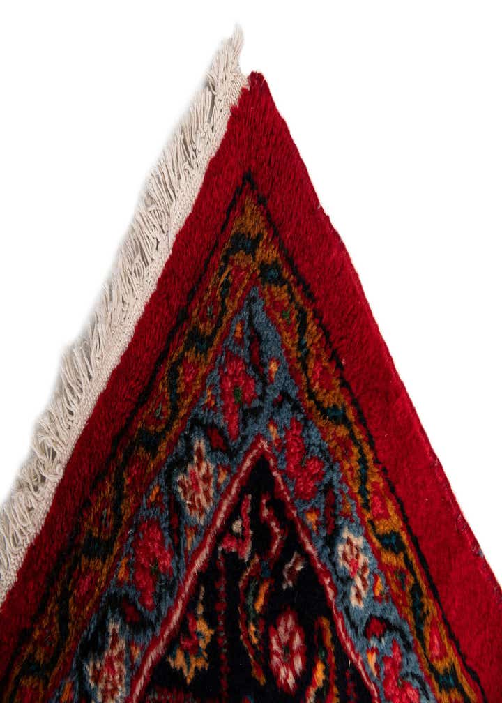 9' 8 x 12' 10 Hand Knotted Mahal Persian Wool Rug
