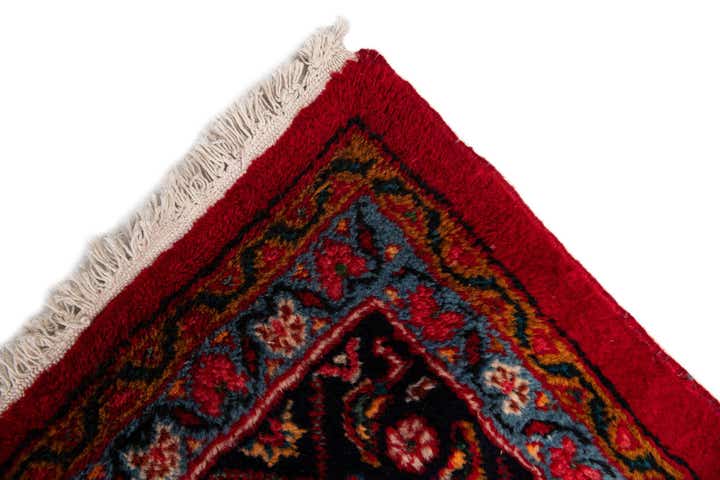 9' 8 x 12' 10 Hand Knotted Mahal Persian Wool Rug