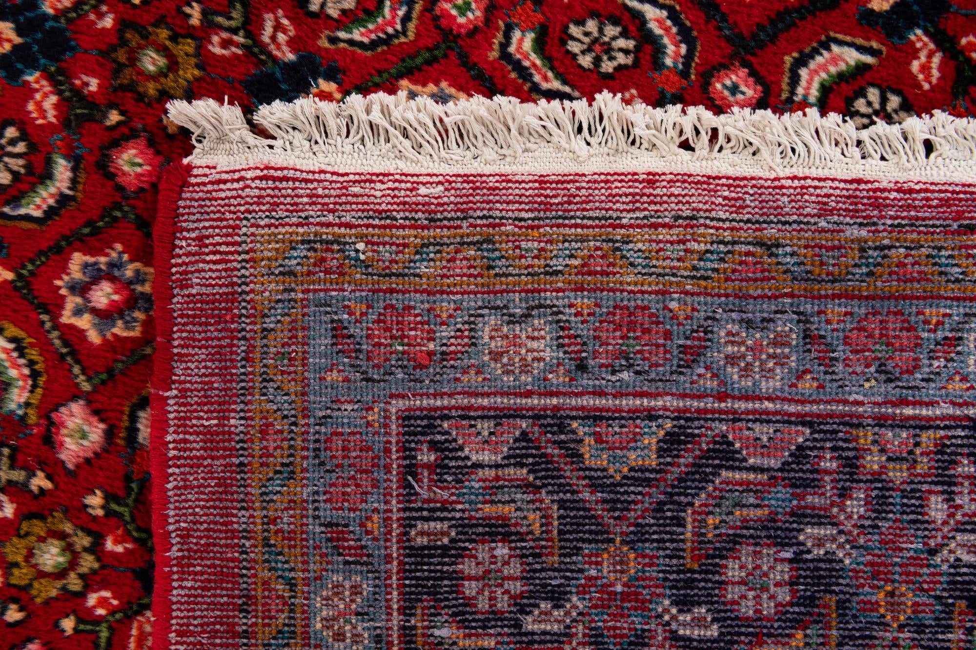 9' 8 x 12' 10 Hand Knotted Mahal Persian Wool Rug